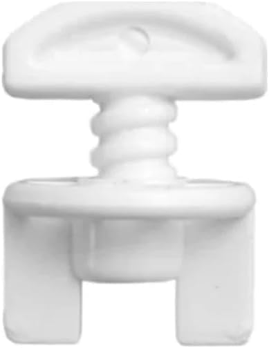 Alternative view of Perde Korniş Sonlaması Perde Stopu, Beyaz, Plastik, 70 Adet