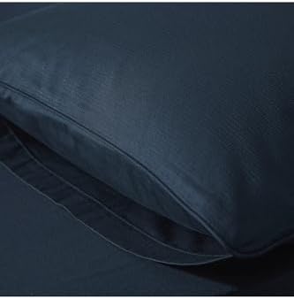 Yüzde Yüz Pamuk Percale Nevresim Seti 160x220 cm Lacivert - Pure Serisi