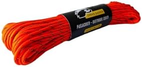 Badger Turuncu Paracord Hayatta Kalma İpi, 30m - 300kg, Dayanıklı Kamp Ekipmanları, Kamp Aksesuarları - Görsel 3