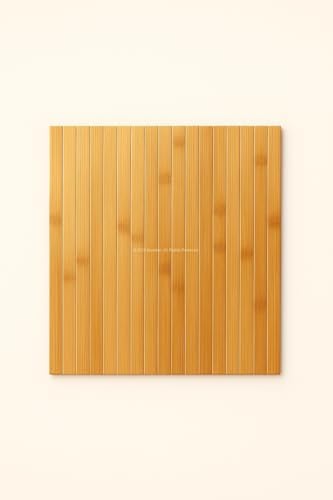 Bambu Katlanabilir Yan Sehpa 40x29 cm, Koltuk ve Kanepe Kenarı Portatif Tepsi, Amerikan Servisi