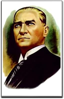 Alternative view of ZC Bayrak Atatürk Portre 200x300cm Raşel Dijital Baskı Bayrak
