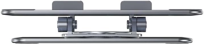 360 Derece Döner Taşınabilir Katlanabilir Folding Alüminyum Notebook Stand Alüminyum Ayarlanabilir Açı Ve Katlanabilir Portatif 11 inç 17 İnç Dizüstü Bilgisayar ve Laptop Stant | WG3