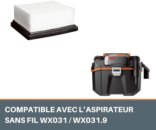 Alternative view of WORX WA6078 WX031 Şarjlı Süpürge İçin Yedek HEPA Filtre