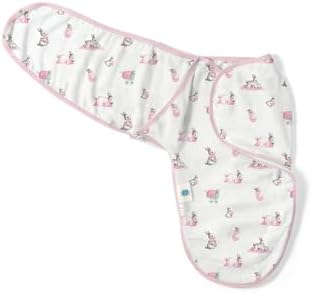 DEUX LAPINS% 100 Pamuk Müslin Bebek Hazır Kundak – Bébé Lapin Rose KNDK1019