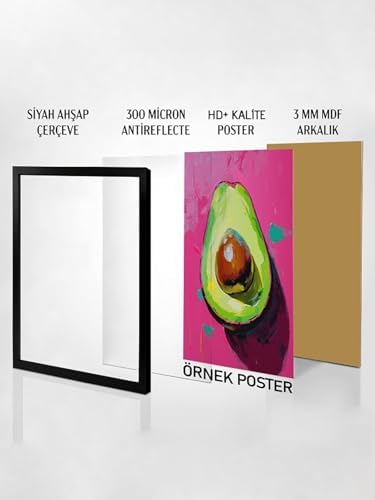 Woman Lip Pop, Kadın Dudak Lolipop Pop Art Çerçeveli Tablo - Çerçeveli Poster, Sanatsal Dekorasyon