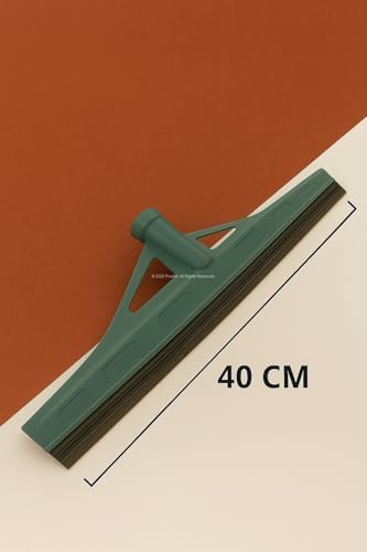 Yersil Çekçek, Sap Hariç, Plastik Gövdeli, Sert Zemin Uyumlu, Hafif Tasarım, Ergonomik Kullanım, Kolay Temizlik, Dayanıklı Paspas, Çekpas, Temizlik Aparatı (40 cm)