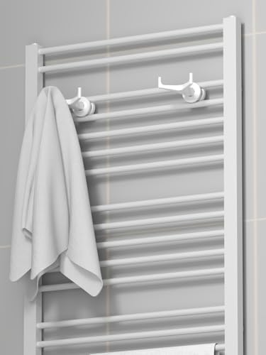 Alternative view of Yeni Nesil,Banyo Askısı, Bornoz Askısı, Kolay Kurulum, Havlu Kıyafet Askıs, V Şeklinde(2 ADET) (beyaz)