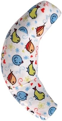 Seyahat Boyun Yastığı Ortopedik Araba Otobüs Uçak Yolculuk Yastığı Kuş Desen 30 X 10 Kurtçuk Yastık Kuş - Görsel 4