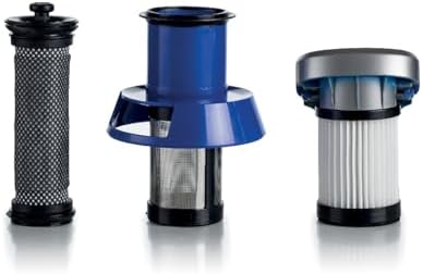 Ariete Dikey Şarjlı Süpürge Mavi 2722/00-2200 mAh Lityum-iyon Şarj Edilebilir Batarya, Kablosuz Elektrikli Süpürge, Taşınabilir El Süpürgesi, 3 Seviyeli Filtreleme, 4 Saat Şarj Süresi