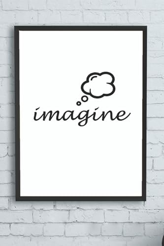 Alternative view of (pster12408) Imagine Motivasyon Çerçeveli Tablo (40x50cm)