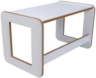 Alternative view of Çocuk Oyun, Aktivite ve Etkinlik Masası, Beyaz 18mm 1.Sınıf MDF (Çekmecesiz)