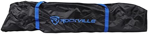 Pair Rockville RVES1 Ayarlanabilir DJ PA Hoparlör Standları + Taşıma Çantası/Evrensel
