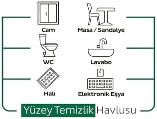 Yüzey Temizlik Havlusu 12X100 (1200 Yaprak)