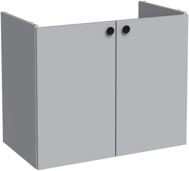 Alternative view of Shift T20 81001 Kapaklı Lavabo Dolabı, Kül Gri, 80 cm