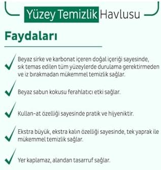 Yüzey Temizlik Havlusu 100' lü x 2