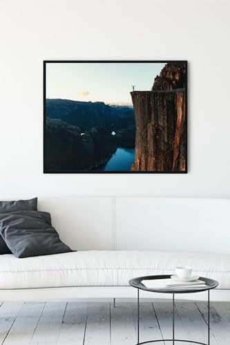 Alternative view of (pster10748) Muhteşem Dağ Manzara Çerçeveli Tablo (50x70cm)