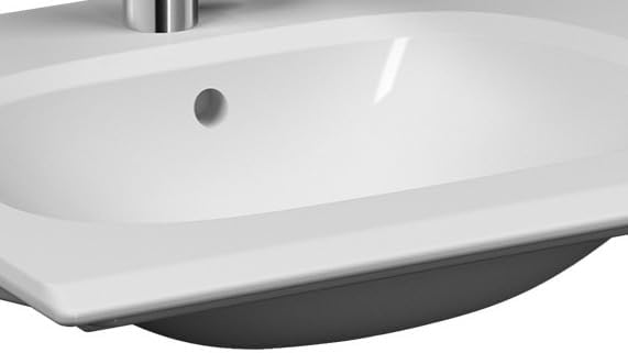 Frame 5707B403-0001 Etajerli Lavabo, 60 cm, Clean, Beyaz - Görsel 3