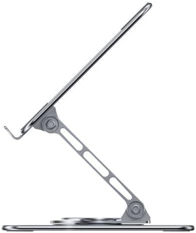 Alternative view of 360 Derece Döner Taşınabilir Katlanabilir Folding Alüminyum Notebook Stand Alüminyum Ayarlanabilir Açı Ve Katlanabilir Portatif 11 inç 17 İnç Dizüstü Bilgisayar ve Laptop Stant | WG3