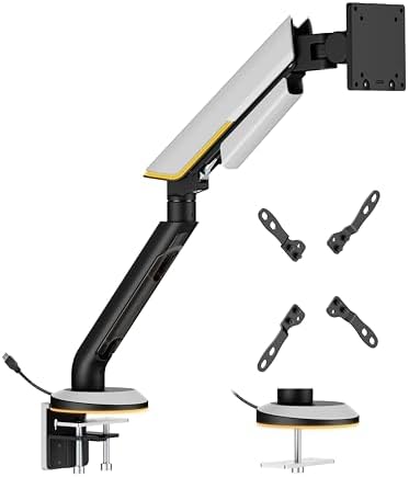 Alternative view of G200 Gaming 24-57” RGB Monitör Standı (Maks: 27kg)