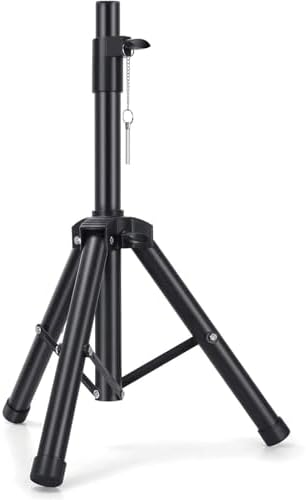 Profesyonel Taşınabilir Hoparlör Stant Ayarlanabilir Uzatma 76cm ila 111cm PA DJ Kısa Standı Mini Hoparlör Standı Uyumlu Ekleme Emniyet Pimi Hoparlör Ayak J-01
