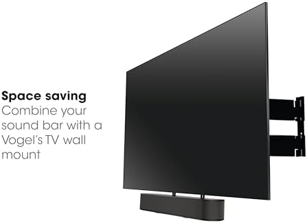 Alternative view of Vogels SOUND 3550 Evrensel Soundbar tutucu | Soundbar 500/700, Sonos Arc/Beam/Playbar,, LG ve için de uygundur | VESA 100 ila 600 için tutucu | Maks. ağırlık 6,5 kg