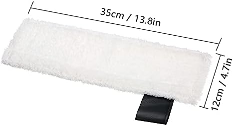 SC2 / SC3 / SC4 / SC5 Paspas Bezi Aksesuarları için 6 Paket Bez Seti Paspas Pedlerinin Değiştirilmesi (3 Bez Nozul Kapakları ve 3 Mikrofiber Paspas Pedleri)