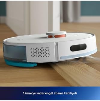 XU2000/27 Süpürge, 6000 Pa Emme Gücü, 120 Dakika Çalışma, HEPA Filtre, Haritalama, Otomatik Şarj