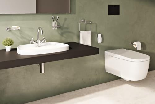 Frame 5696B403-0041 Tezgah Üstü TV Lavabo, Armatür Bantlı, Clean, 57 cm, Beyaz