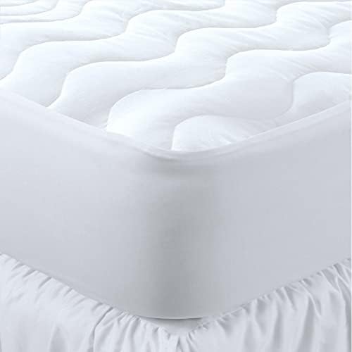 Kapitone Fitted Su Sıvı Geçirmez Yatak Koruyucu Alez, Beyaz, 80x180cm