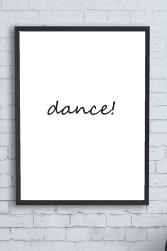 Alternative view of (pster12483) Dance Motivasyon Çerçeveli Tablo (40x50cm)