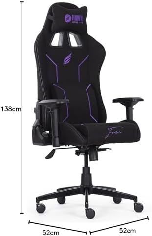 Alternative view of Hawk Gaming Chair Fame Amethyst Kumaş Oyuncu Koltuğu