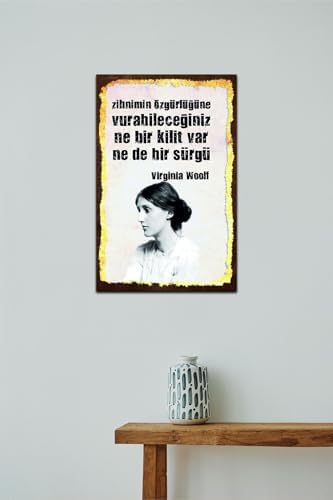 Alternative view of Kuşe Kağıt Duvar Posteri Ne Bir Kilit Var Ne De Bir Sürgü Retro Drtr0023