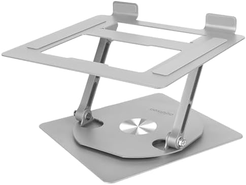 Alternative view of AD-RC30 360 Derece Dönebilen Ayarlanabilir Çelik/Alüminyum + Kaymaz Silikon Ped Metal Laptop Stand