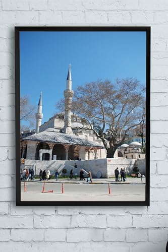 Alternative view of (pster10372) Camii Kutsal Mekan Çerçeveli Tablo 6 (21x30cm)