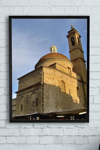 (pster12178) Medici Şapeli Çerçeveli Tablo (40x50cm)
