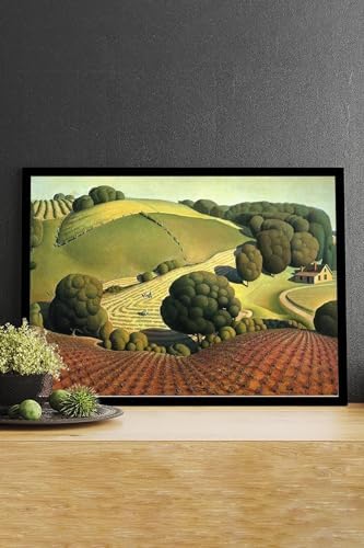 (pster14809) Young Corngrant - Grant Sanatsal Çerçeveli Tablo 50 x 70