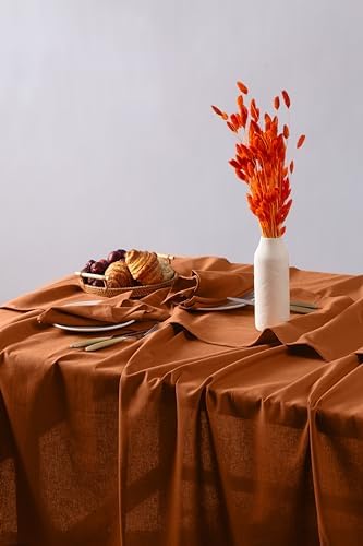 W Premium Masa Örtüsü (sofra, Sunum, Doğum Günü, Piknik) (Tarçın, 110 x 160) - Görsel 3