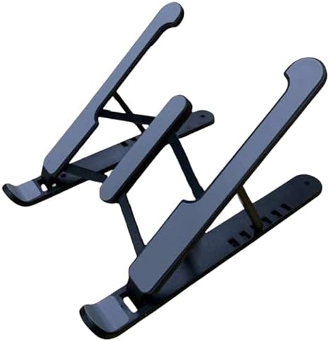 Alternative view of Yükseklik Ayarlı Plastik Laptop Standı, Kolay Kurulum, Taşınabilir, Ergonomik ve Konforlu, Bilgisayar Standı