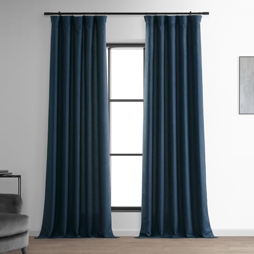 Price Drapes FLCH-FM20103-84 İtalyan Perde, 50 X 84, Çavuş Mavisi - Görsel 4
