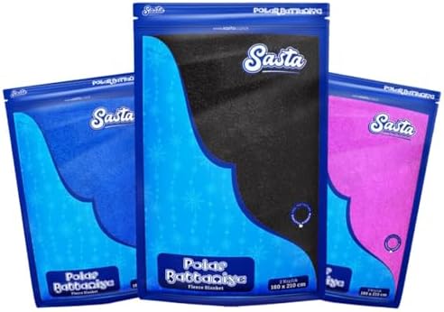 Polar Battaniye TV Sasta Çift Kişilik İnce Dikişsiz – Dört Mevsim Televizyon Battaniyesi, Ultra Yumuşak Peluş Polar, Hafif ve Tutan - 180x210 Cm - Görsel 3