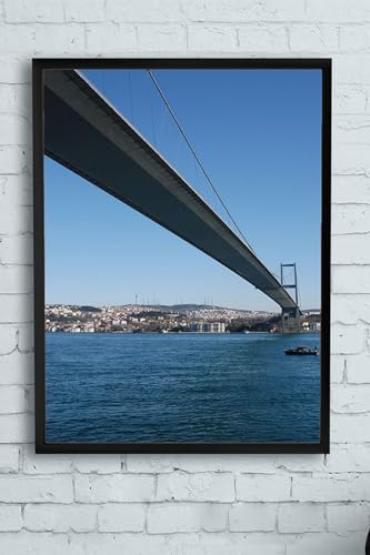 Alternative view of (pster10287) Istanbul Boğazı Manzara Çerçeveli Tablo (40x50cm)