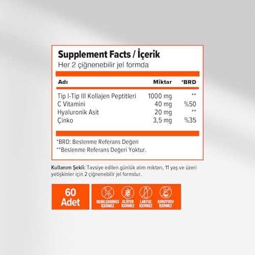 Alternative view of The Collagen Beauty Gummies Çiğnenebilir, Jel Form (2 paketi)