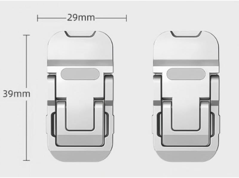 Alternative view of 2'li Paket Ayarlanabilir Laptop Standı - 2 Kademeli Ergonomik Yükseltici, Katlanabilir Taşınabilir Notebook Tutucu, Kaymaz Silikon Pedli Hafif Dizüstü Bilgisayar Standı