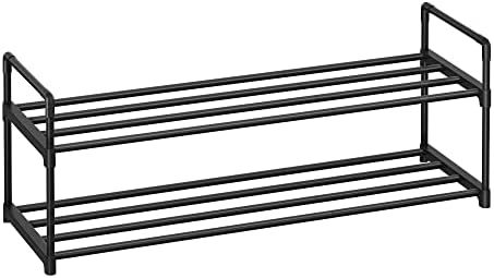 Alternative view of 2 Seviyeli Ayakkabı Rafı, 10 Çift Ayakkabıya Kadar Metal Ayakkabı Saklama Yeri Lsa12Bk