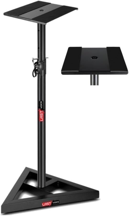 Alternative view of LASTVOİCE MNT-200 Stüdyo Referans Monitör Standı 87-147 cm Yükseklik Ayarlı (Tek)