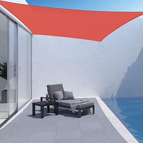 ASTEROUTDOOR Güneş tentesi, dikdörtgen, 30,5 x 30,5 cm, UV koruması, teras, arka bahçe, çim, bahçe, dış mekan aktiviteleri, teras için
