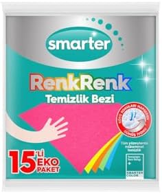 Alternative view of RENKRENK TEMİZLİK BEZİ 15 Lİ