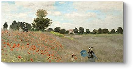 Alternative view of Claude - Poppy Tablosu 100 x 50