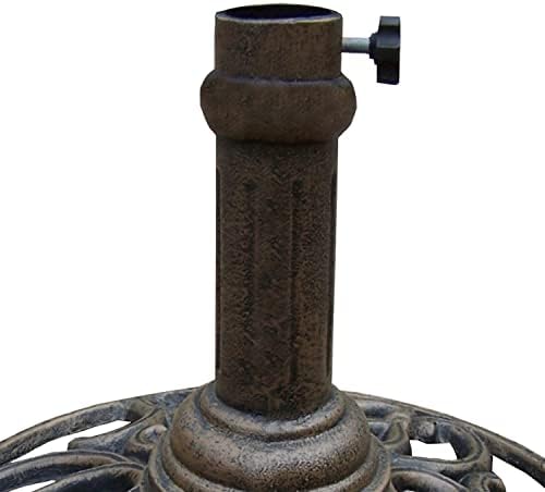 Alternative view of Yuvarlak Şemsiye Standı, Antik Bronz