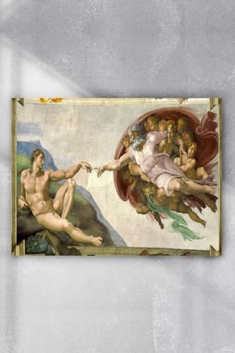 (pster2290) Michelangelo - 'in Yaratılışı Sanatsal Poster (60x90cm)
